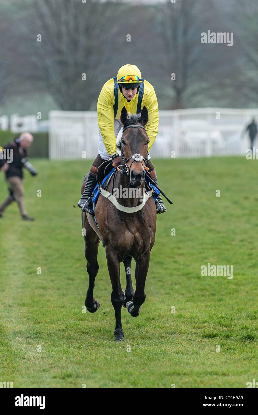 Third race at Wincanton March 30th 2022 Stock Photo