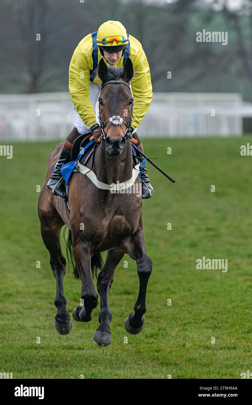Third race at Wincanton March 30th 2022 Stock Photo