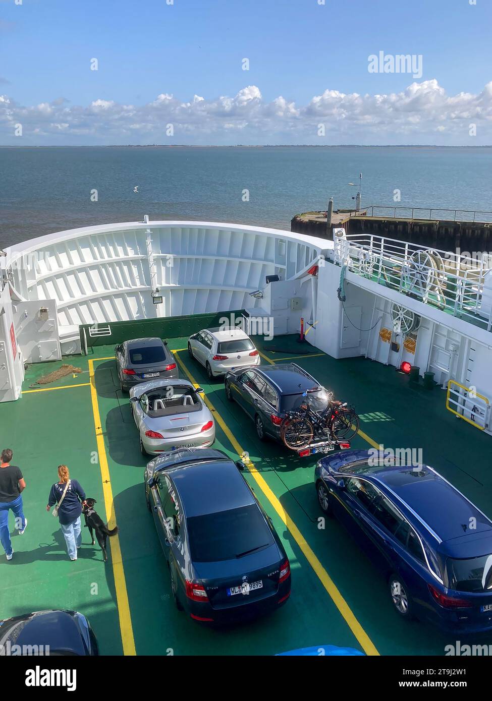 sylt-germany-august-21-2023-backside-view-of-ferry-at-the-north