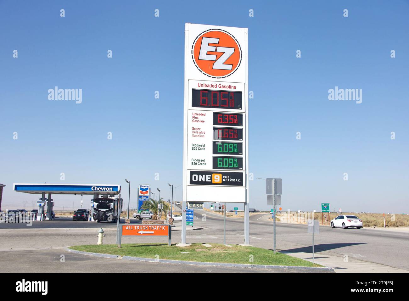 Chevron extra mile hires stock photography and images Alamy