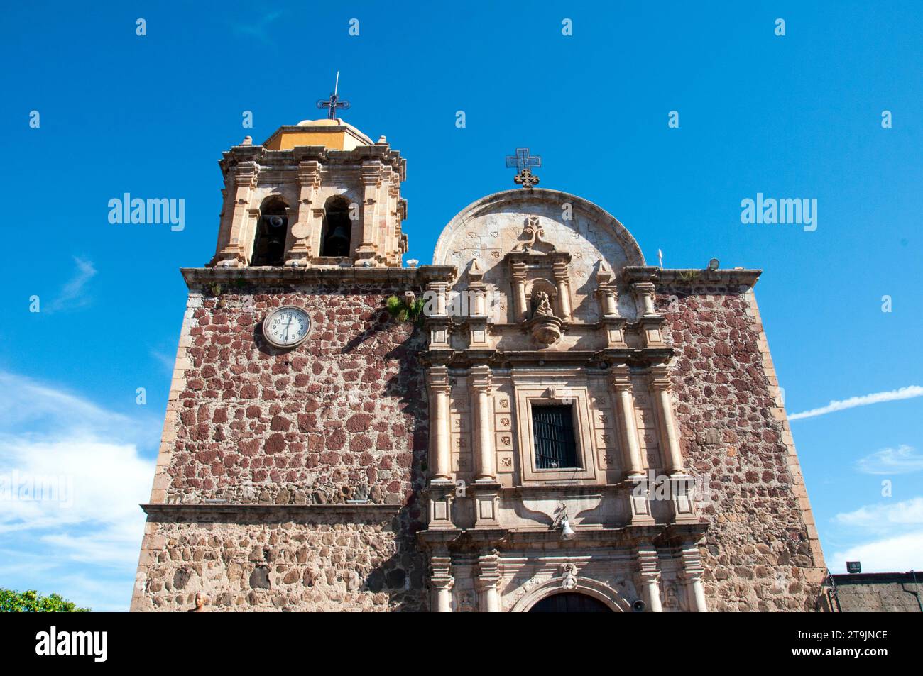Santiago Apostol Church in Tequila Jalisco, Mexico Stock Photo Alamy