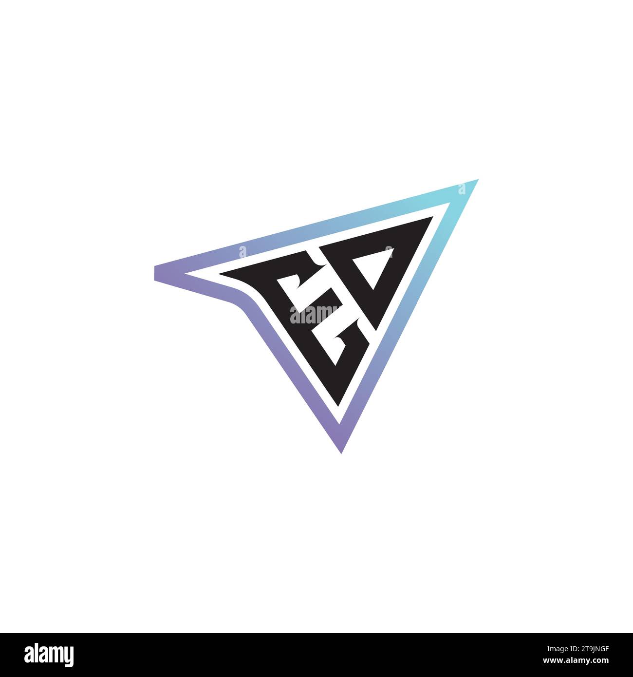 EO letter combination cool logo esport or gaming initial logo as a inspirational concept design Stock Vector