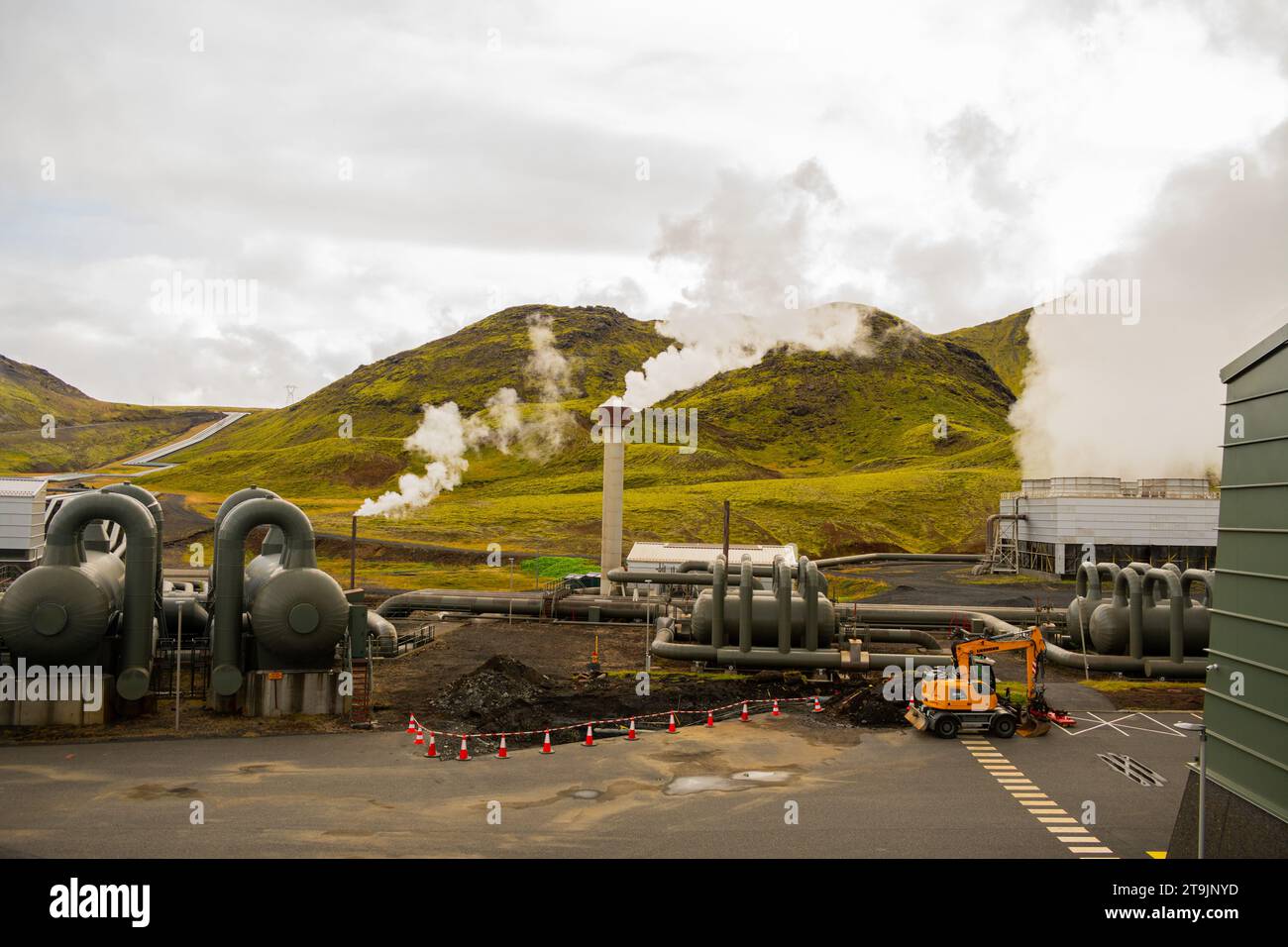 Hellisheidi Geothermal plant Stock Photo - Alamy