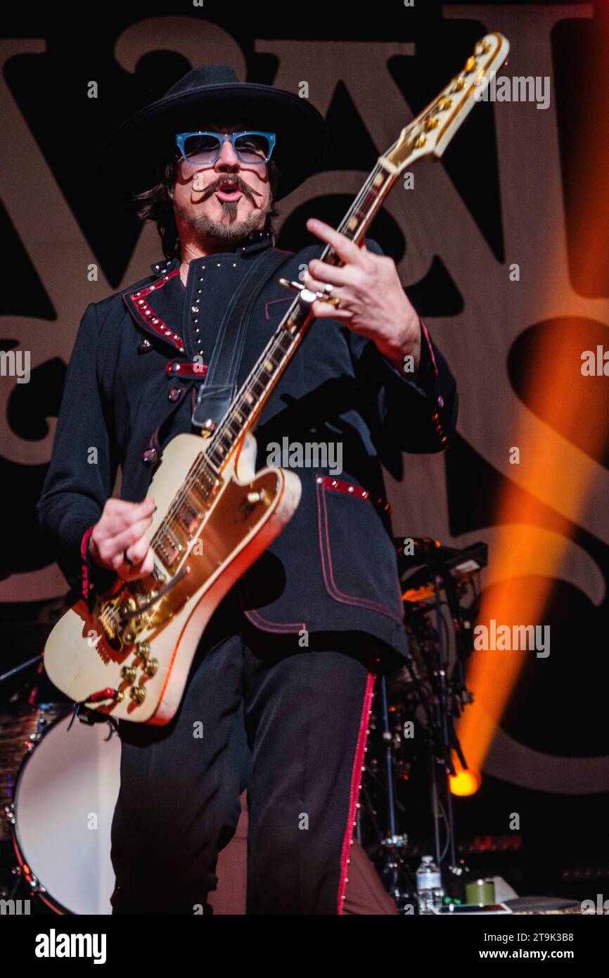 The californian Band Rival Sons live at the AB | Le groupe rock californien Rival Sons en concert a l'AB Stock Photo