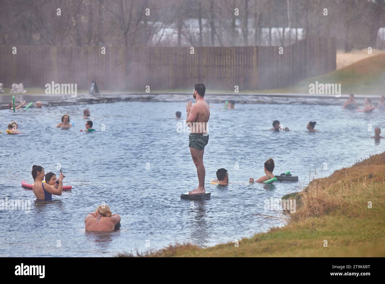 Iceland The Secret Lagoon, known locally as Gamla Laugin, is the oldest