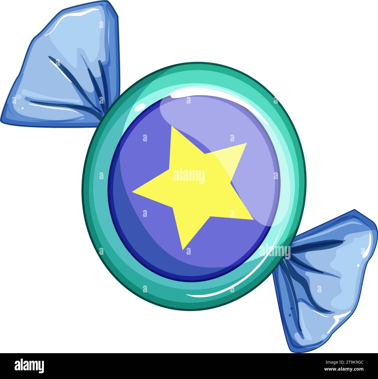 sweet candy cartoon vector illustration Stock Vector Image & Art - Alamy