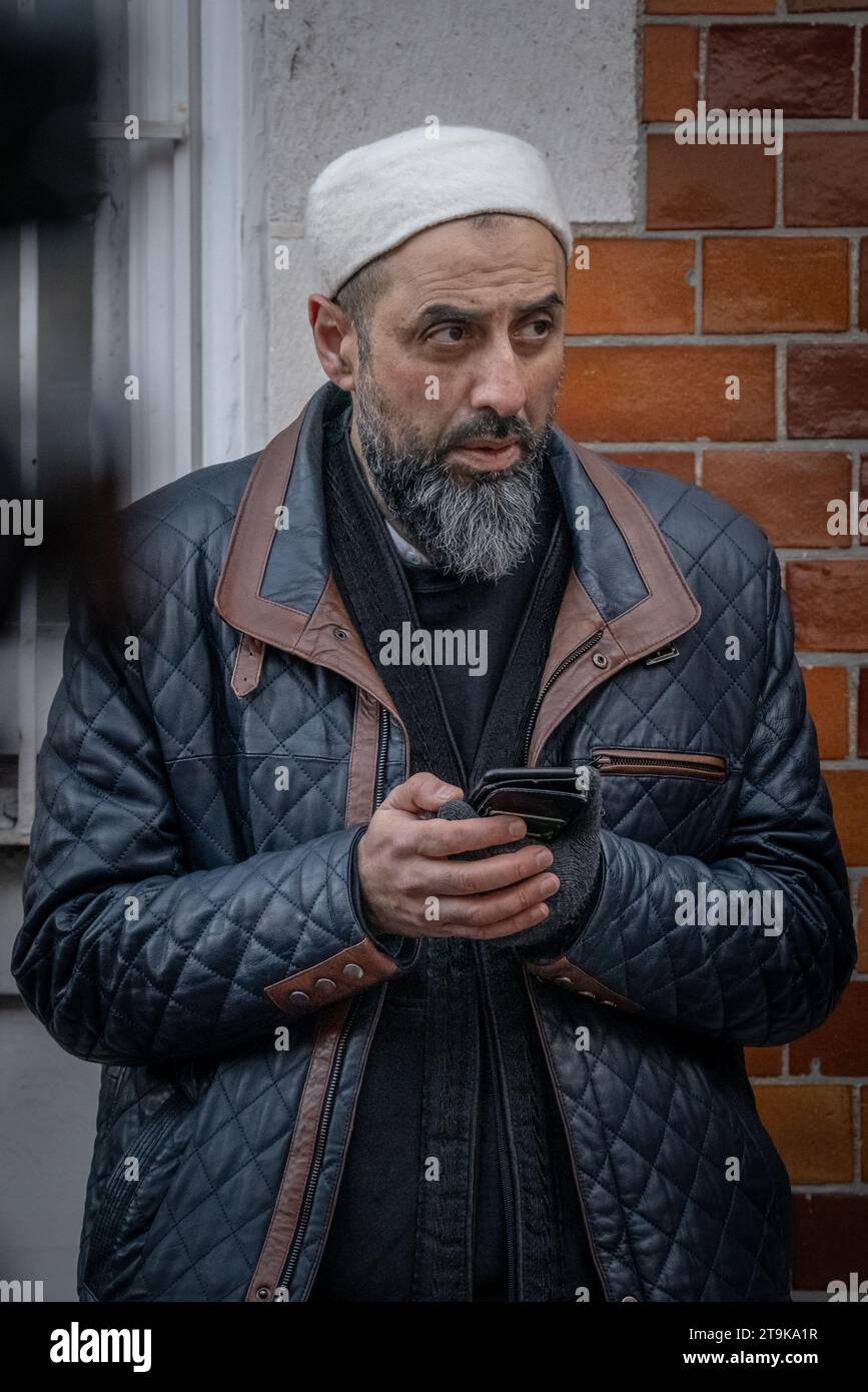 London, UK. 25th November 2023. Abdul Wahid real name Dr Wahid Asif