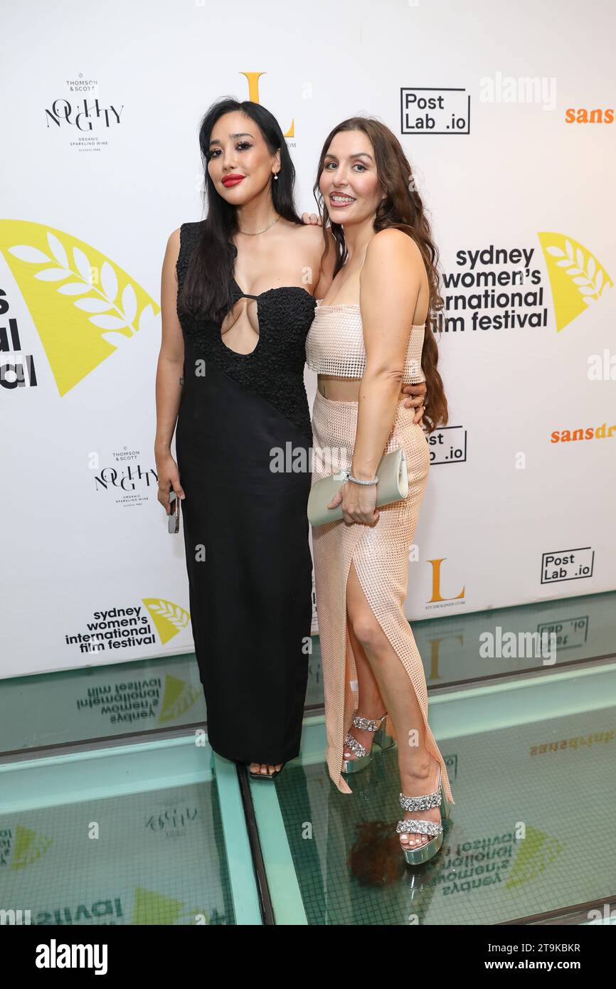 November 26, 2023: JULIETTE HERRERA and CLARE MCCANN attends the 2023
