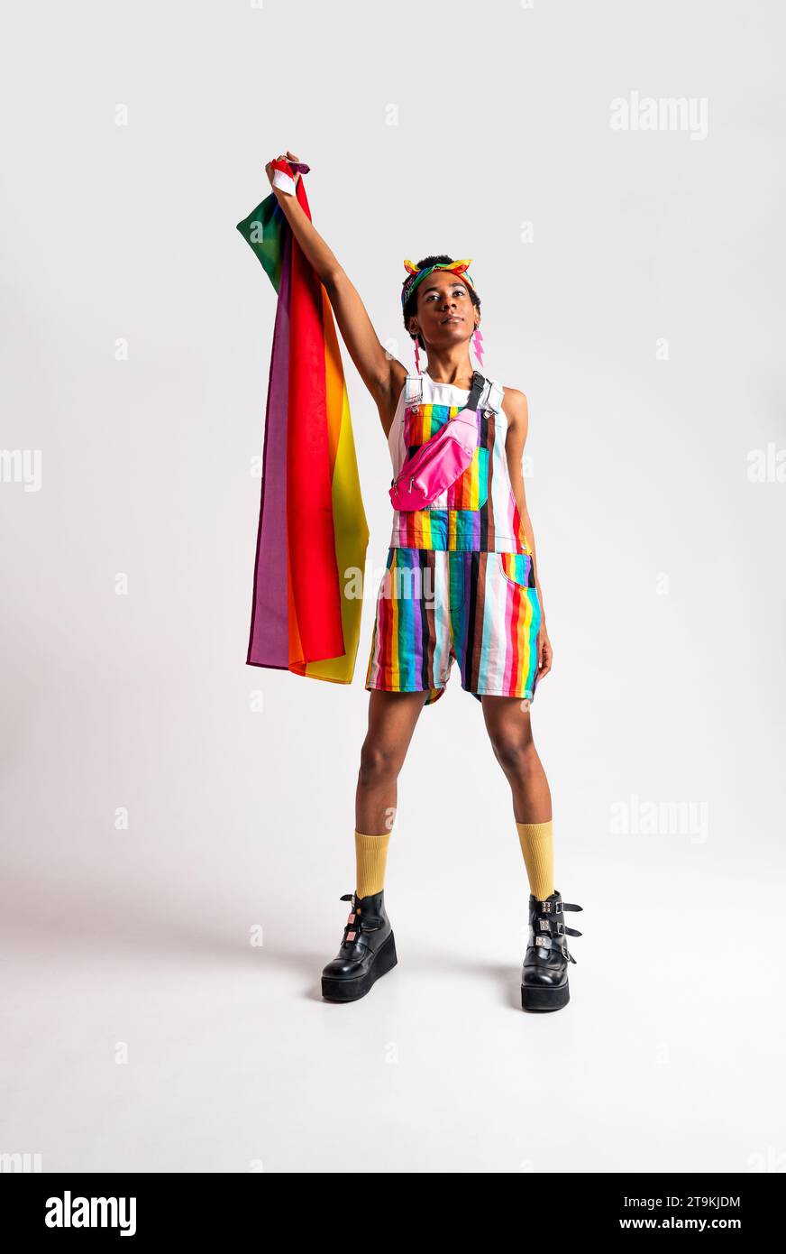 cross dressing men pictures a cross dressing man poses for a photograph at glastonbury festival, somerset, UK Stock Photo
