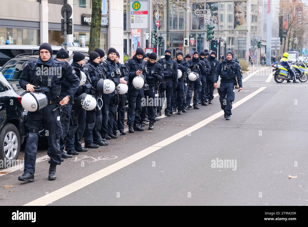 Düsseldorf 26.11.2023 Pro-Israelische Kundgebung Demonstration Hamas