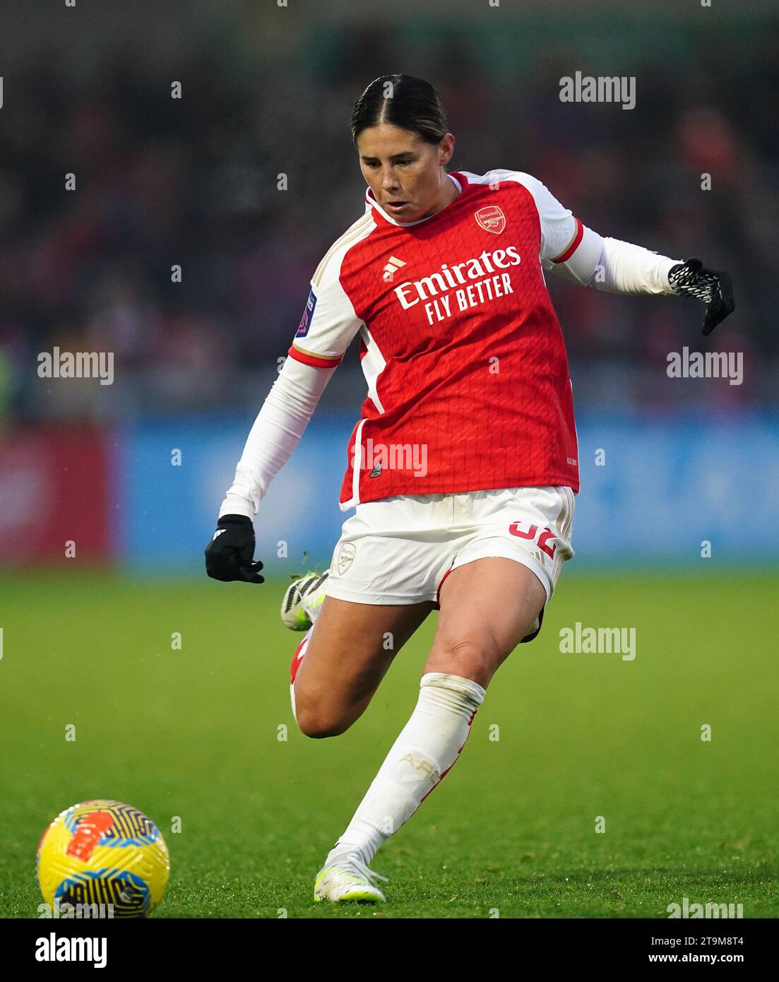 Arsenal’s Kyra Cooney-Cross in action during the Barclays Women's Super 
