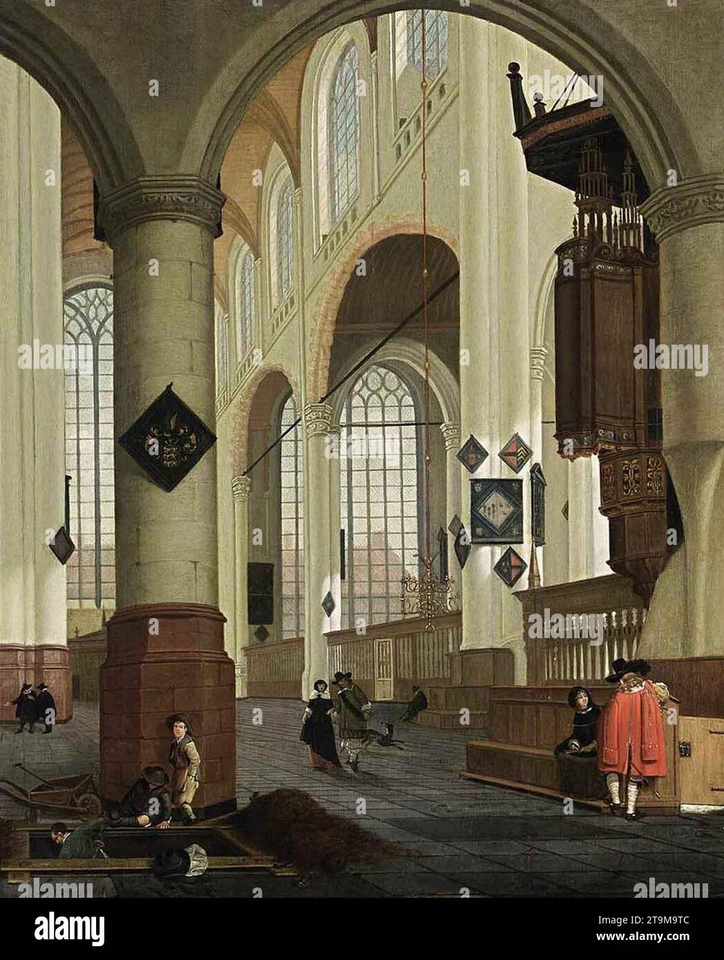 Interior Of The Oude Kerk In Delft By Cornelis De Man Stock Photo Alamy interior-of-the-oude-kerk-in-delft-by-cornelis-de-man-stock-photo-alamy