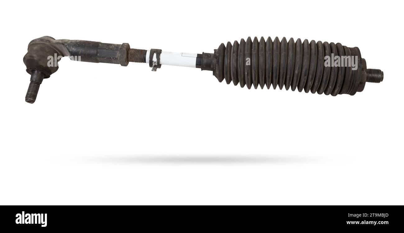 Used car ball joint isolated on white background Ball joint is the