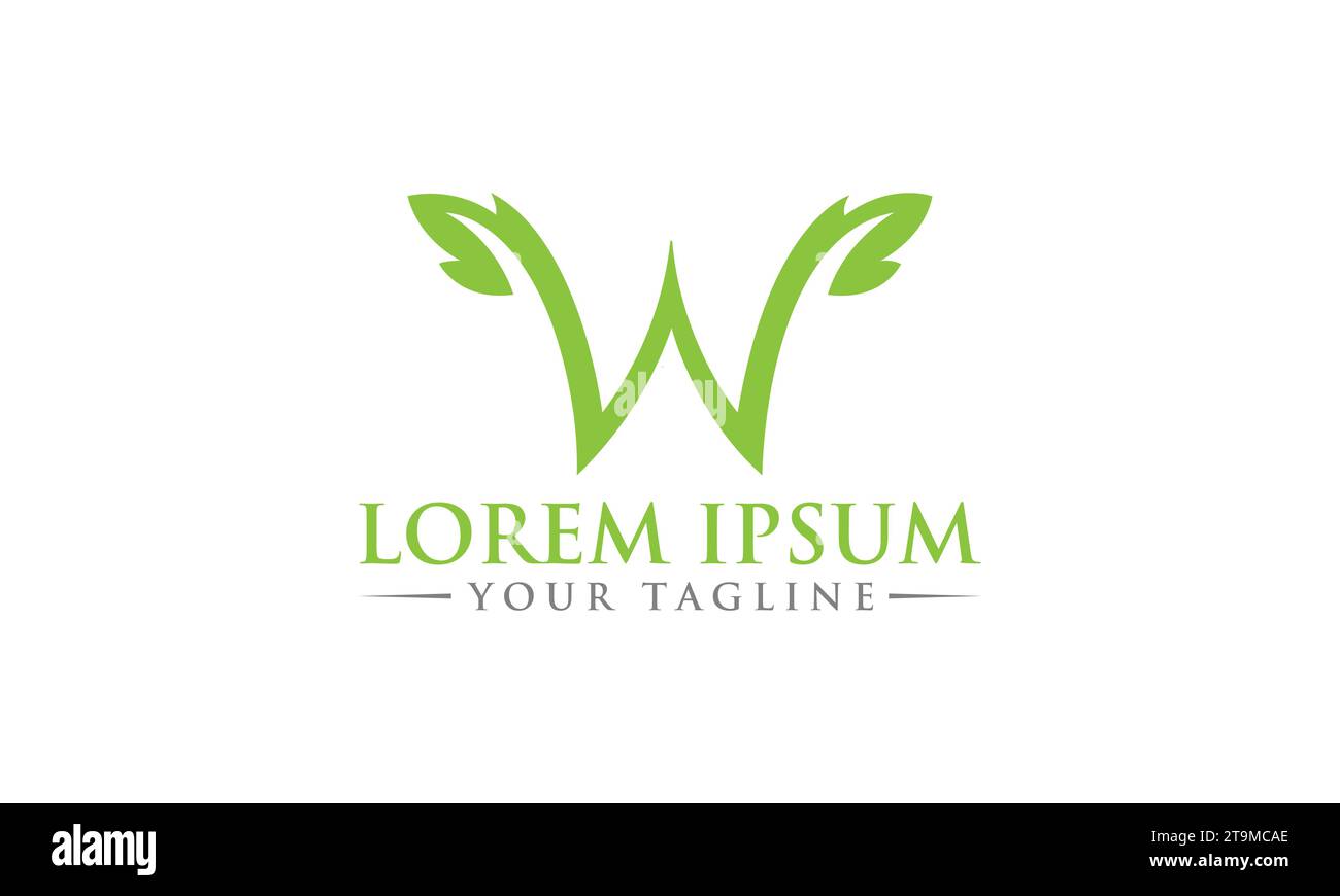 Leaf Logo Design Professional Logo Design Stock Vector