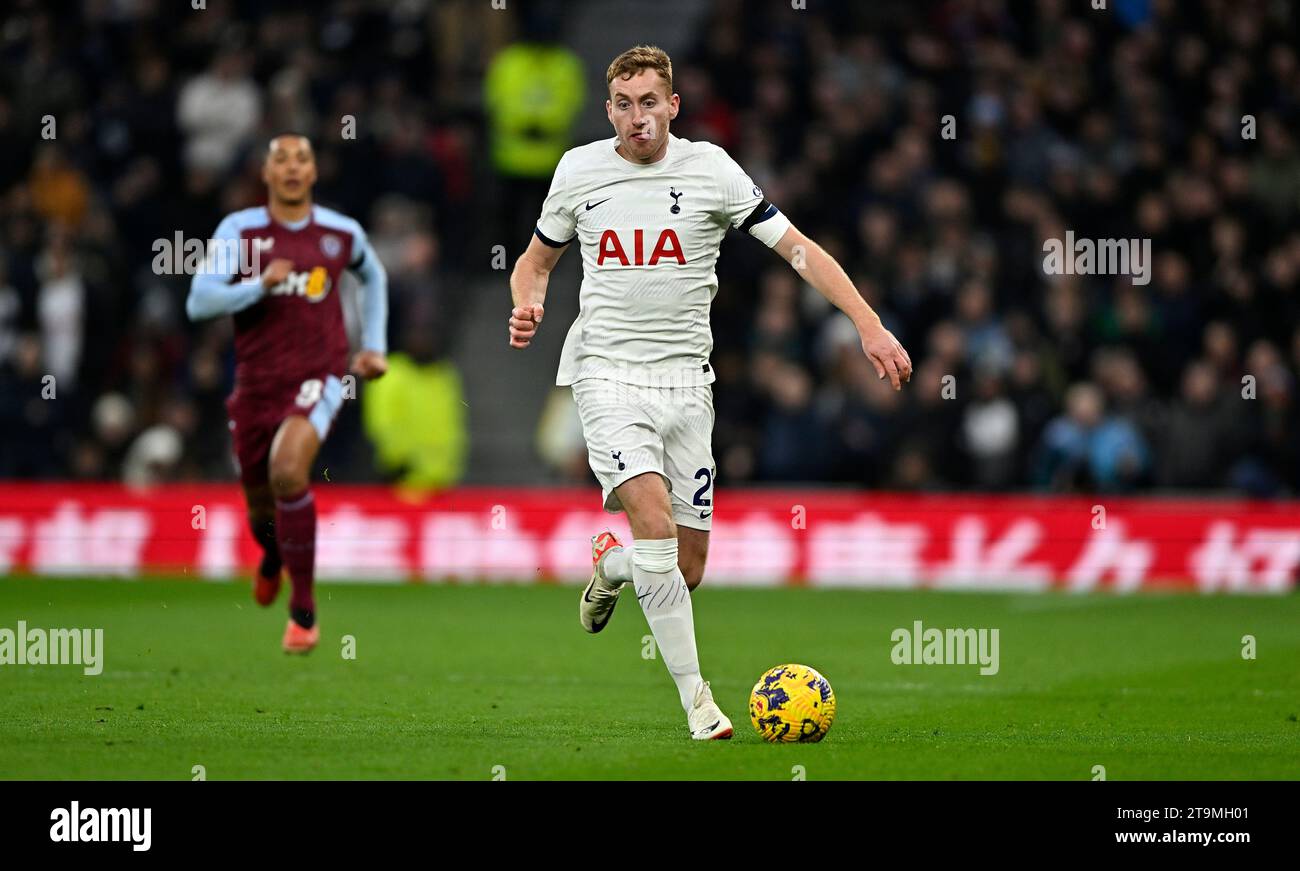 London, UK. 26th Nov, 2023. Dejan Kulusevski (Tottenham) during the