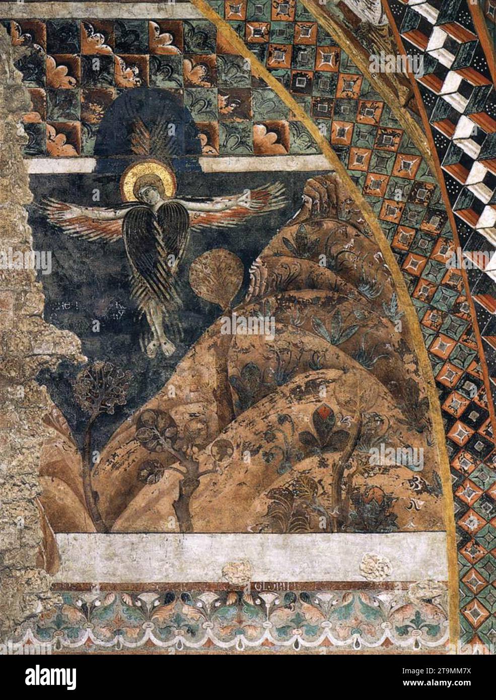 Scenes from the Life of St Francis: St Francis Receives the Stigmata c ...