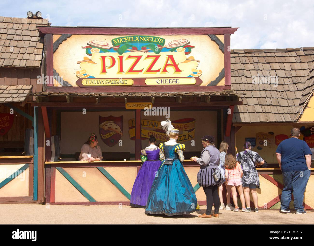 Gold Canyon, AZ Feb 12, 2023 Participants at the Arizona Renaissance