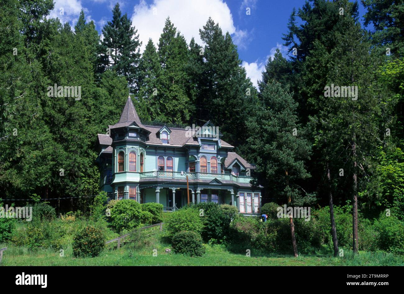 SheltonMcMurpheyJohnson House, Eugene, Oregon Stock Photo Alamy