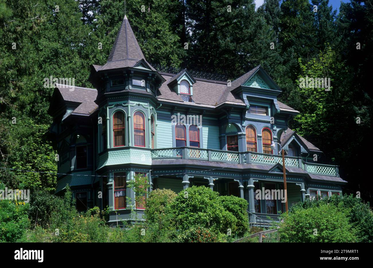 SheltonMcMurpheyJohnson House, Eugene, Oregon Stock Photo Alamy