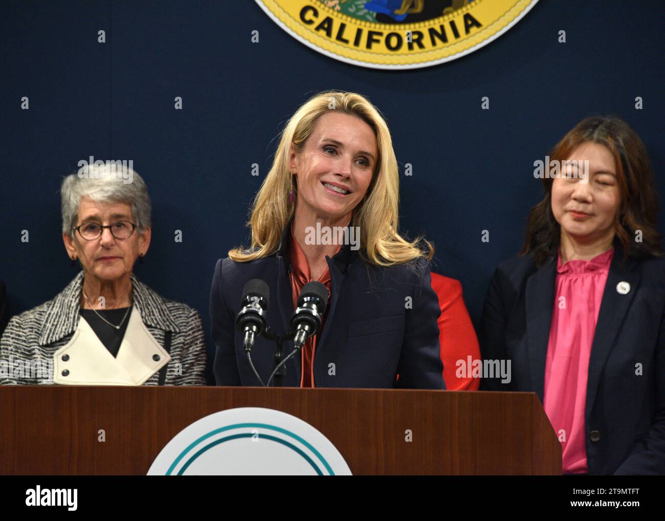 Sacramento, CA March 14, 2023 First Partner Jennifer Siebel Newsom