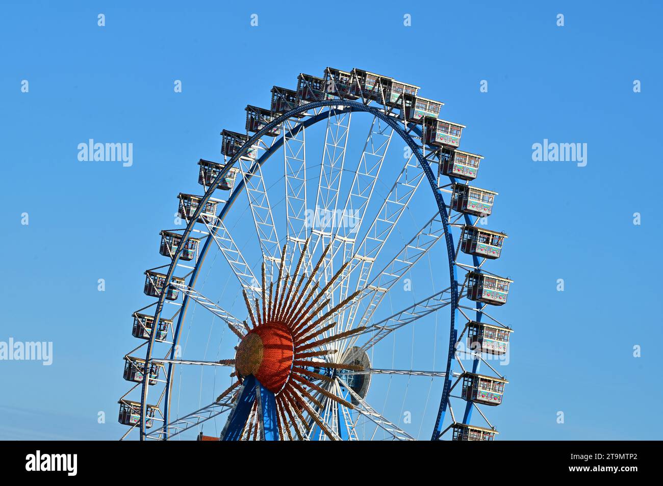 Oktoberfest Wiesn in Munich, Bavaria the world's largest folk festival Stock Photo Alamy