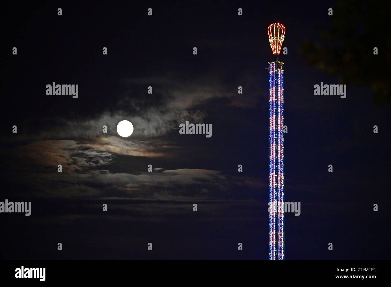 Oktoberfest Wiesn in Munich, Bavaria the world's largest folk festival Stock Photo Alamy