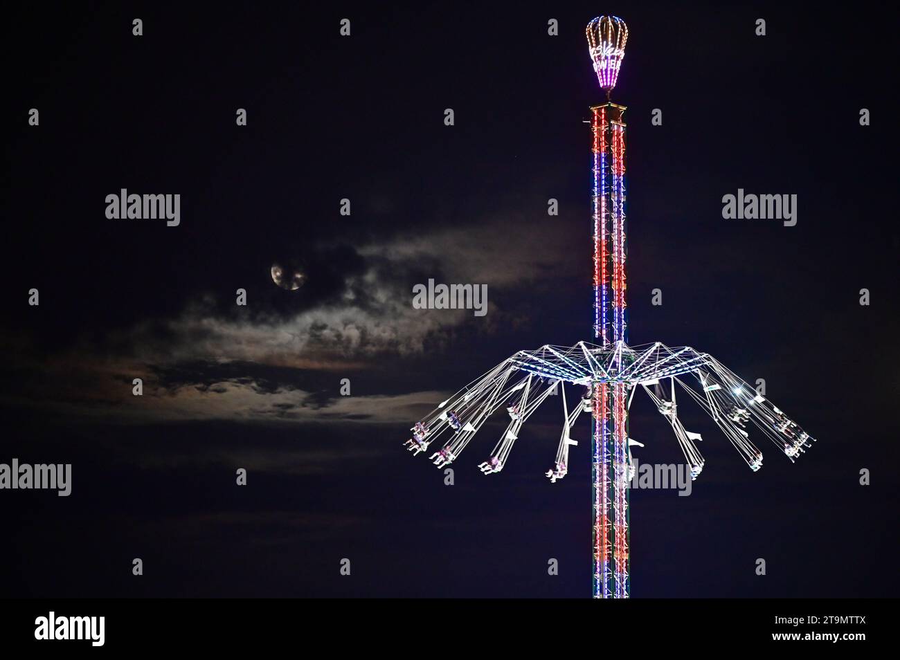 Oktoberfest Wiesn in Munich, Bavaria the world's largest folk festival Stock Photo Alamy