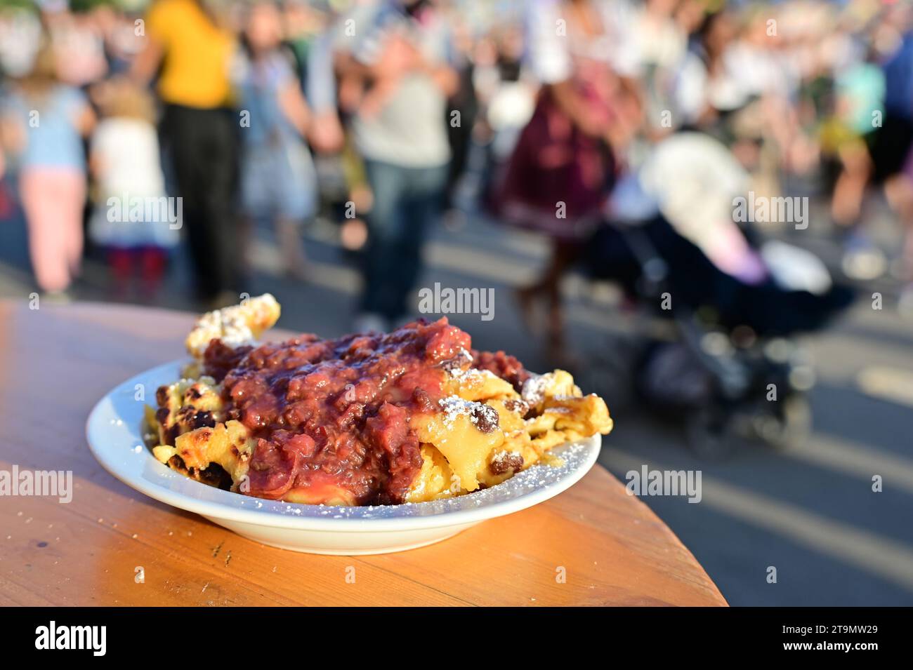 Oktoberfest Wiesn in Munich, Bavaria the world's largest folk festival Stock Photo Alamy