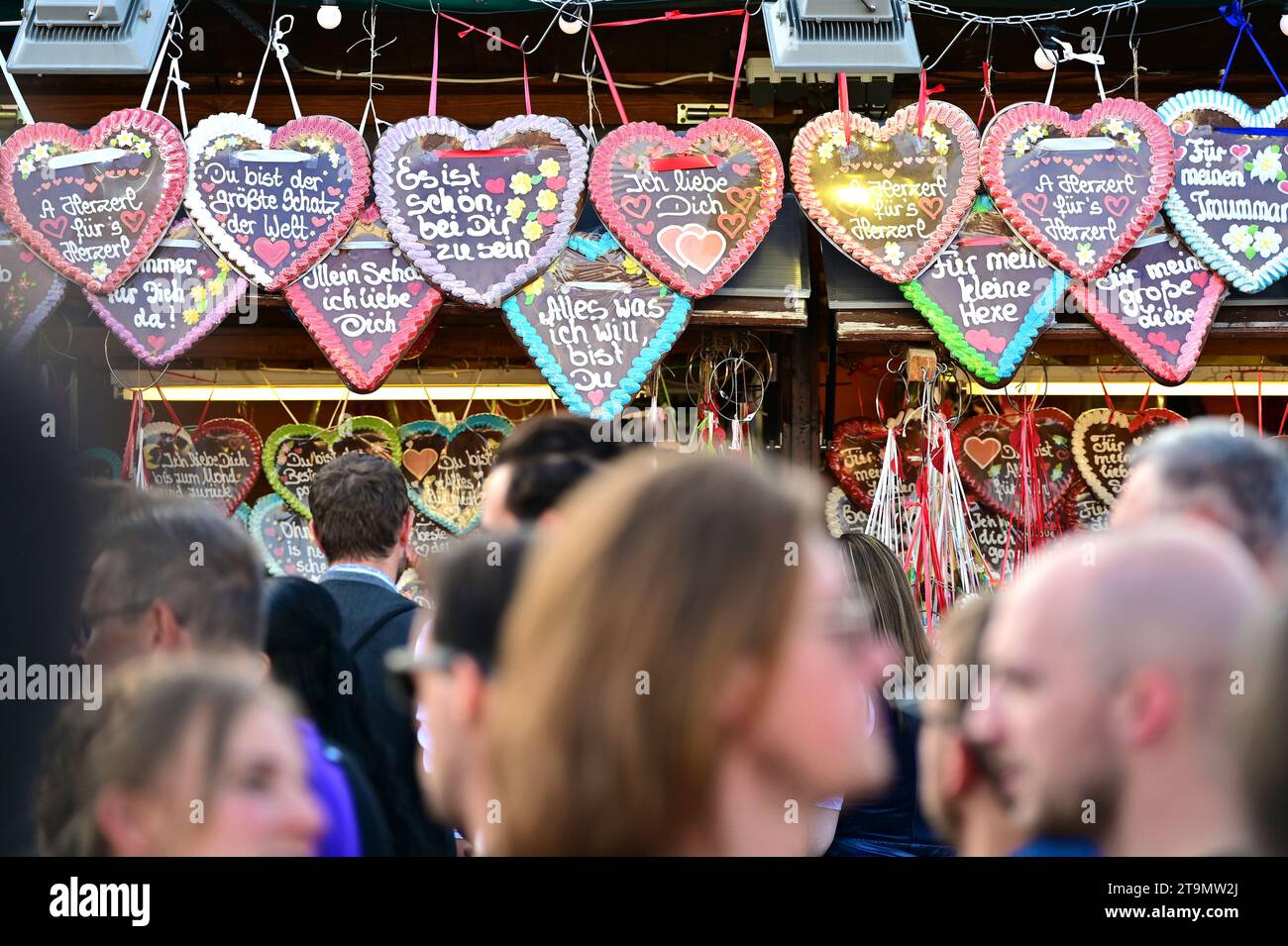 Oktoberfest Wiesn in Munich, Bavaria the world's largest folk festival Stock Photo Alamy