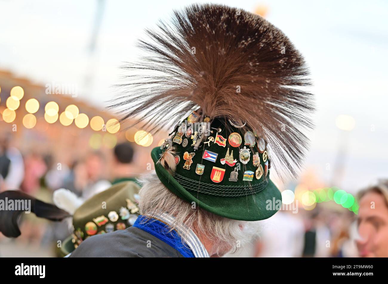 Oktoberfest Wiesn in Munich, Bavaria the world's largest folk festival Stock Photo Alamy