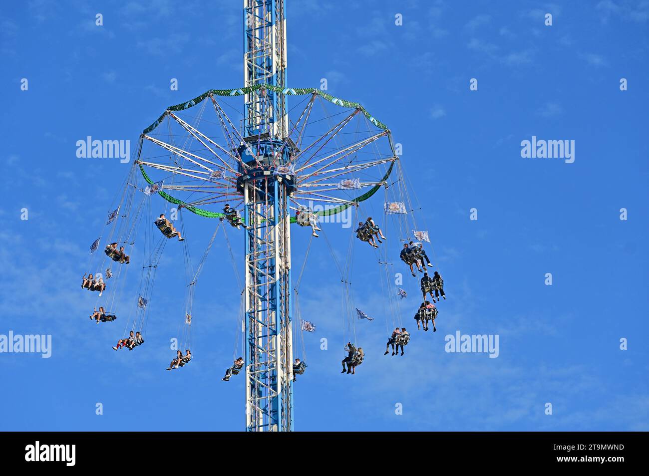 Oktoberfest Wiesn in Munich, Bavaria the world's largest folk festival Stock Photo Alamy
