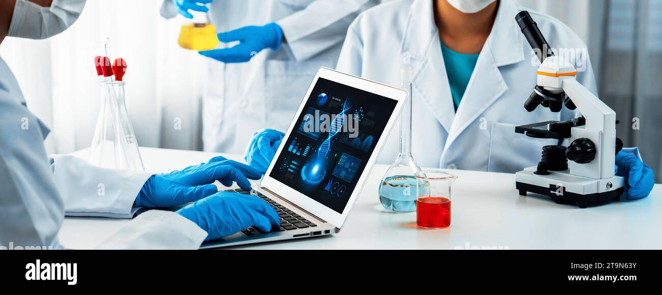 Laboratory research team advance healthcare with scientific expertise