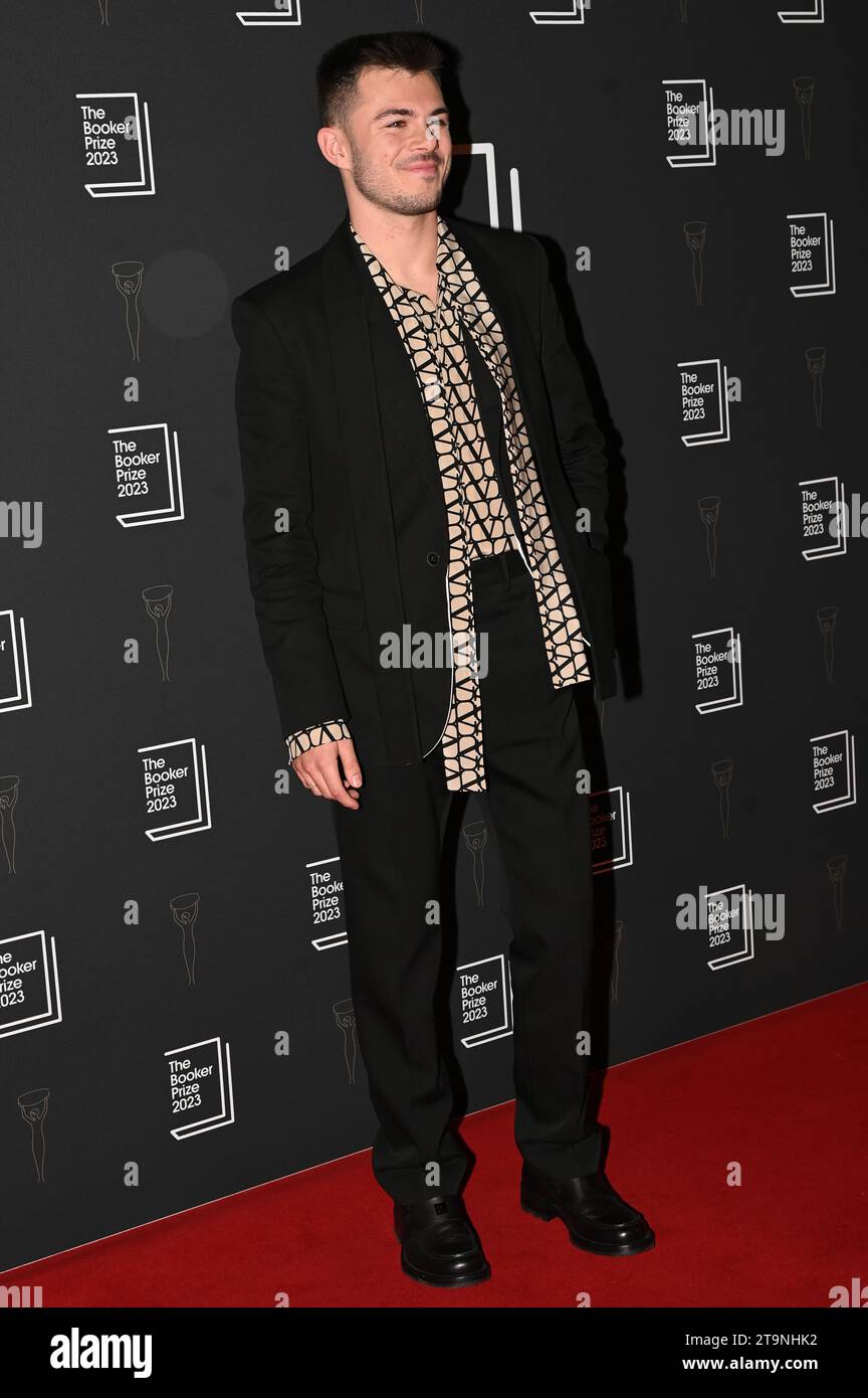 London, UK. 26th Nov, 2023. Jack Edwards attends the Booker Prize 2023 winner ceremony at Old Billingsgate, London, UK. Credit: See Li/Picture Capital/Alamy Live News Stock Photo