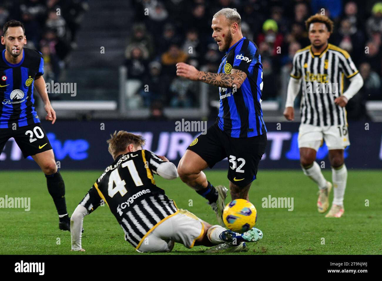 friendly football match - Juventus FC vs Juventus U23 Next Gen Hans  Nicolussi Caviglia of Juventus d