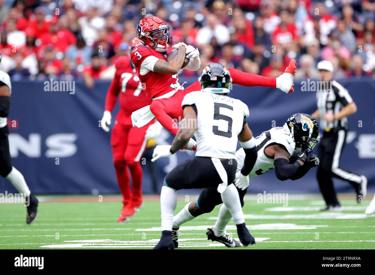 Houston, Texas, USA. 26th Nov, 2023. Houston Texans wide receiver Tank