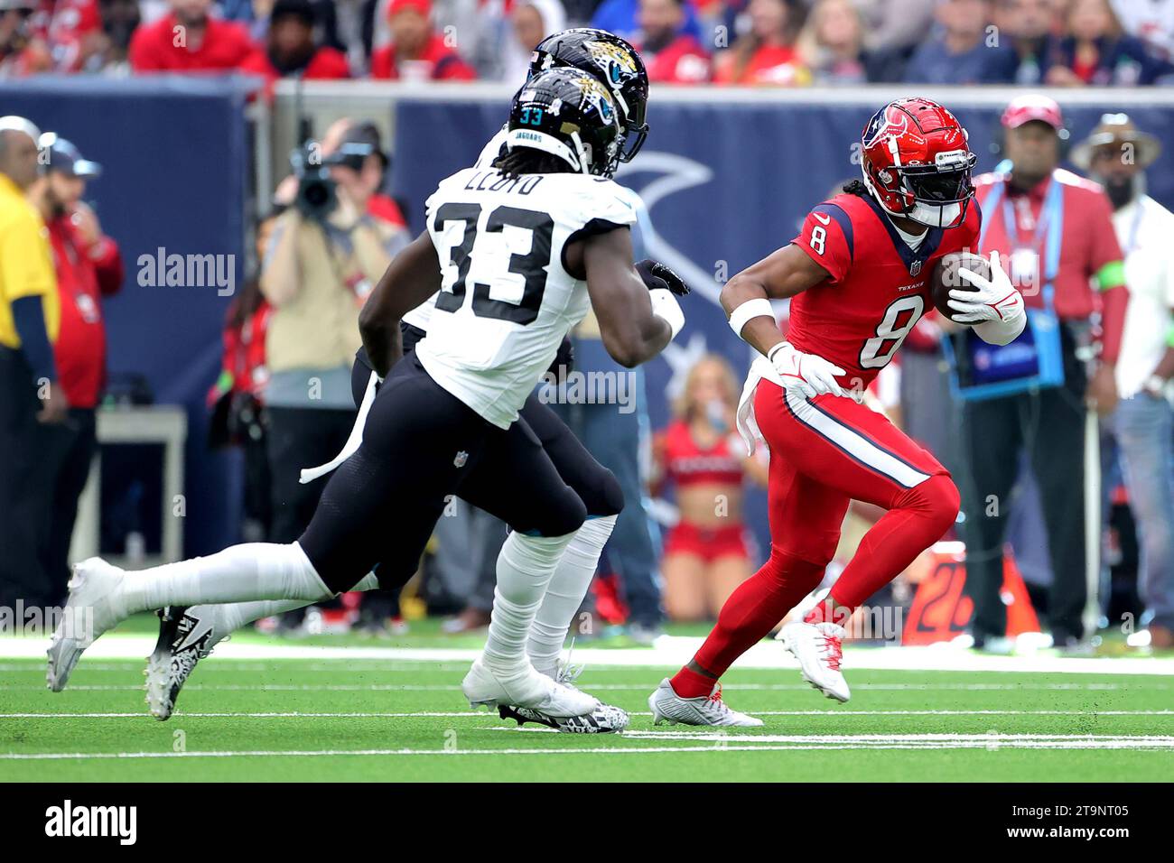 Houston, Texas, USA. 26th Nov, 2023. Houston Texans Wide Receiver John ...