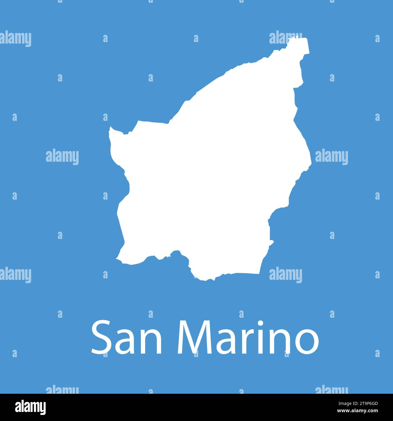 san marino map icon vector illustration design Stock Vector Image & Art ...