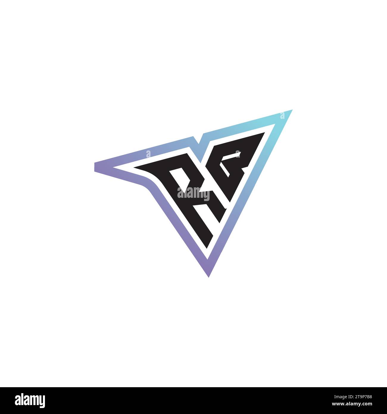 RB letter combination cool logo esport or gaming initial logo as a ...