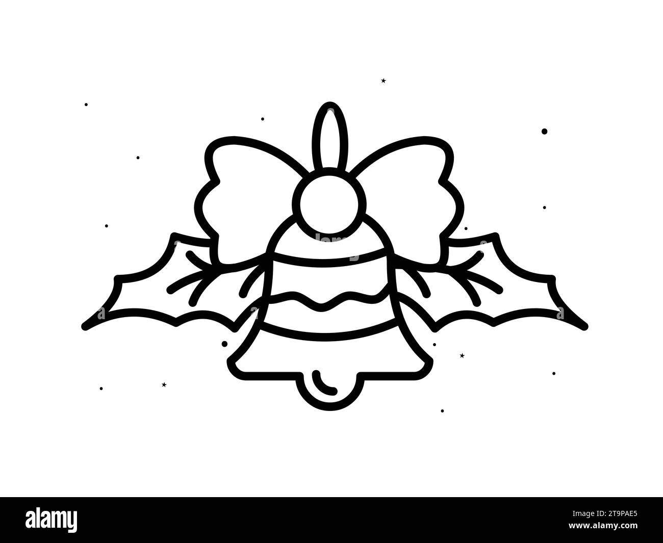 Silhouette Christmas Bell Flat Design Stock Vector Image Art Alamy door-bell-sound-effect-loud-hq-youtube