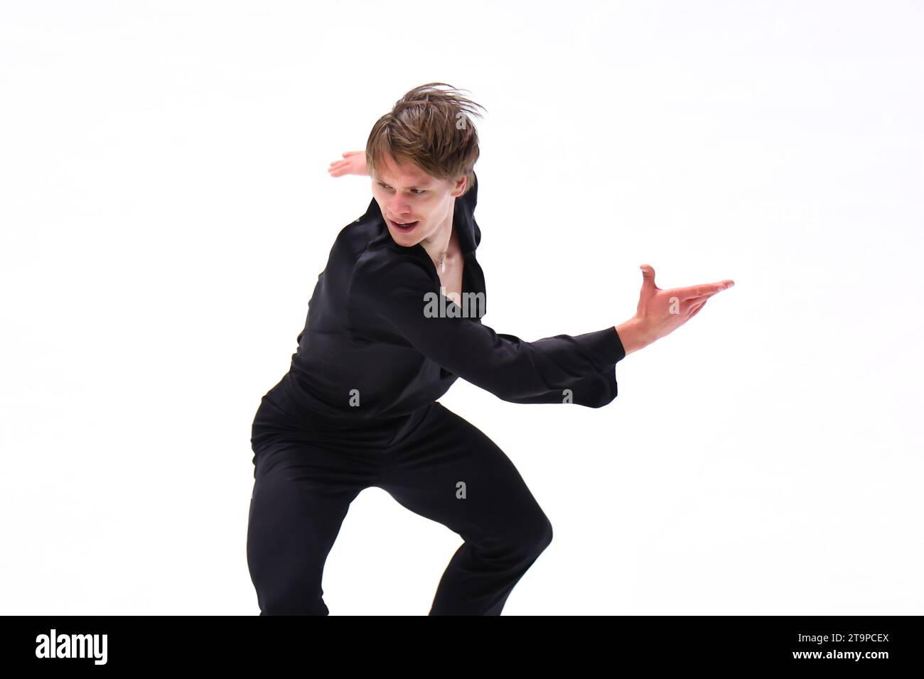 Deniss Vasiljevs (LAT), NOVEMBER 24 2023 Figure Skating ISU Grand