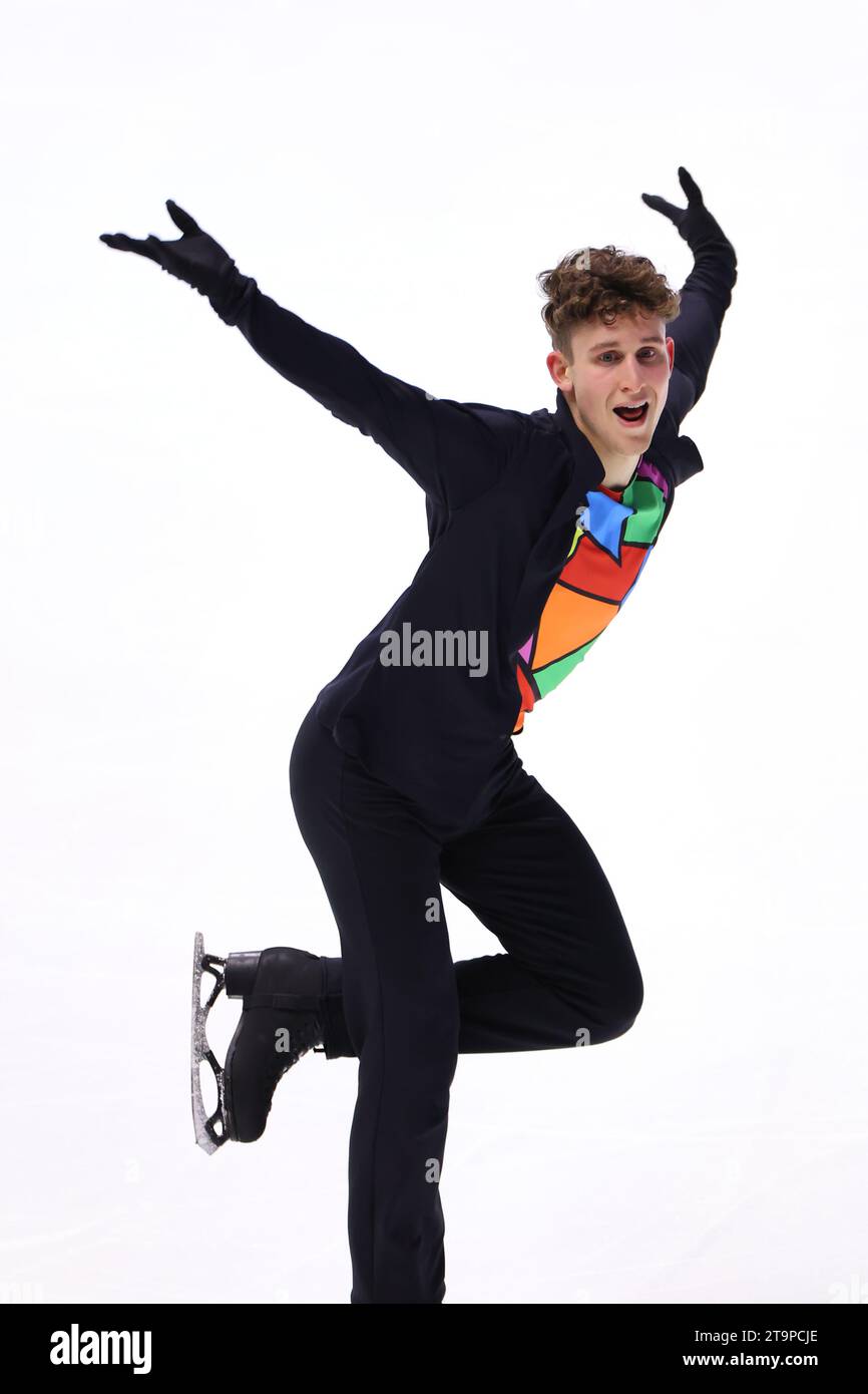 Lukas Britschgi (SUI), NOVEMBER 24 2023 Figure Skating ISU Grand