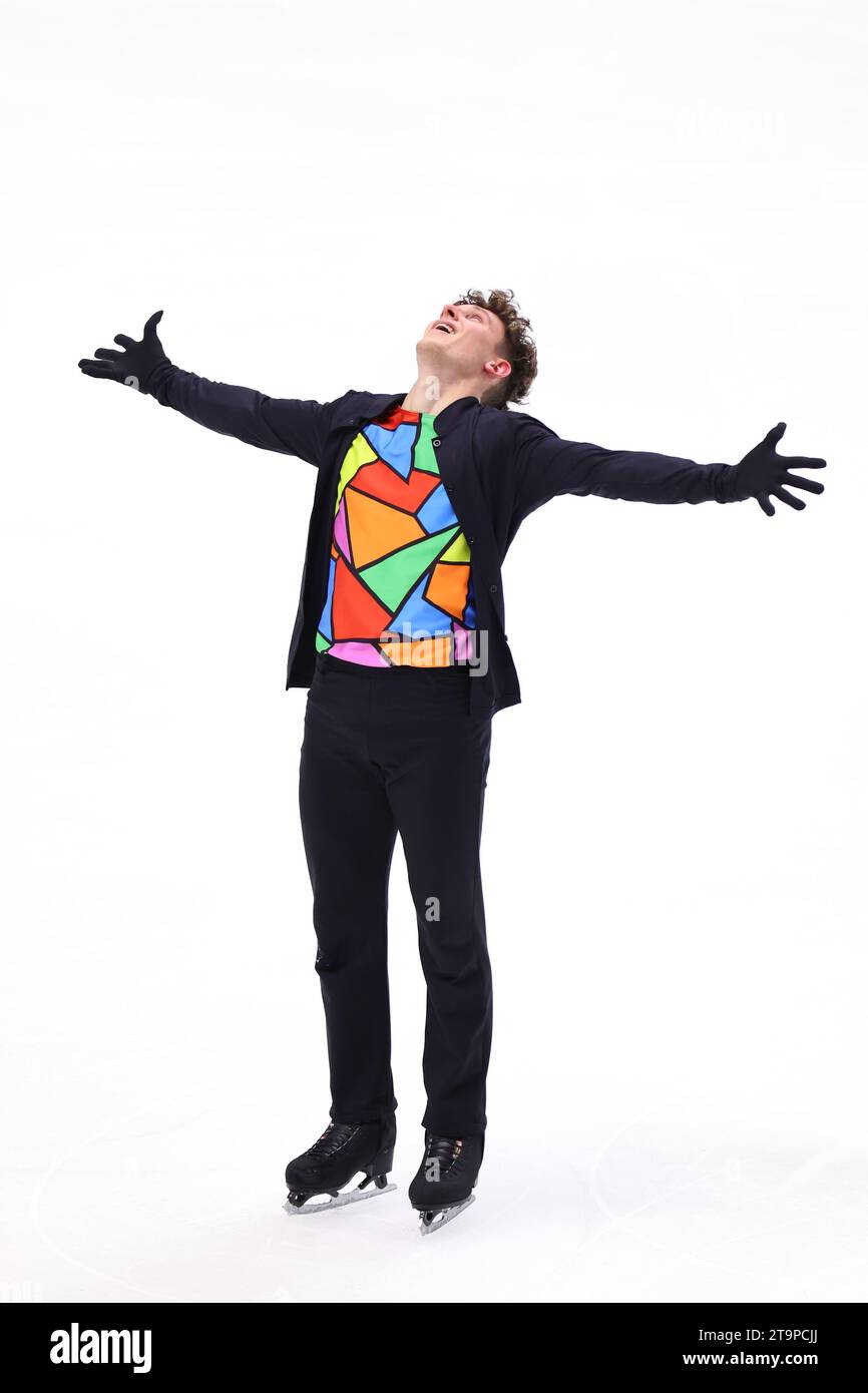 Lukas Britschgi (SUI), NOVEMBER 24 2023 Figure Skating ISU Grand