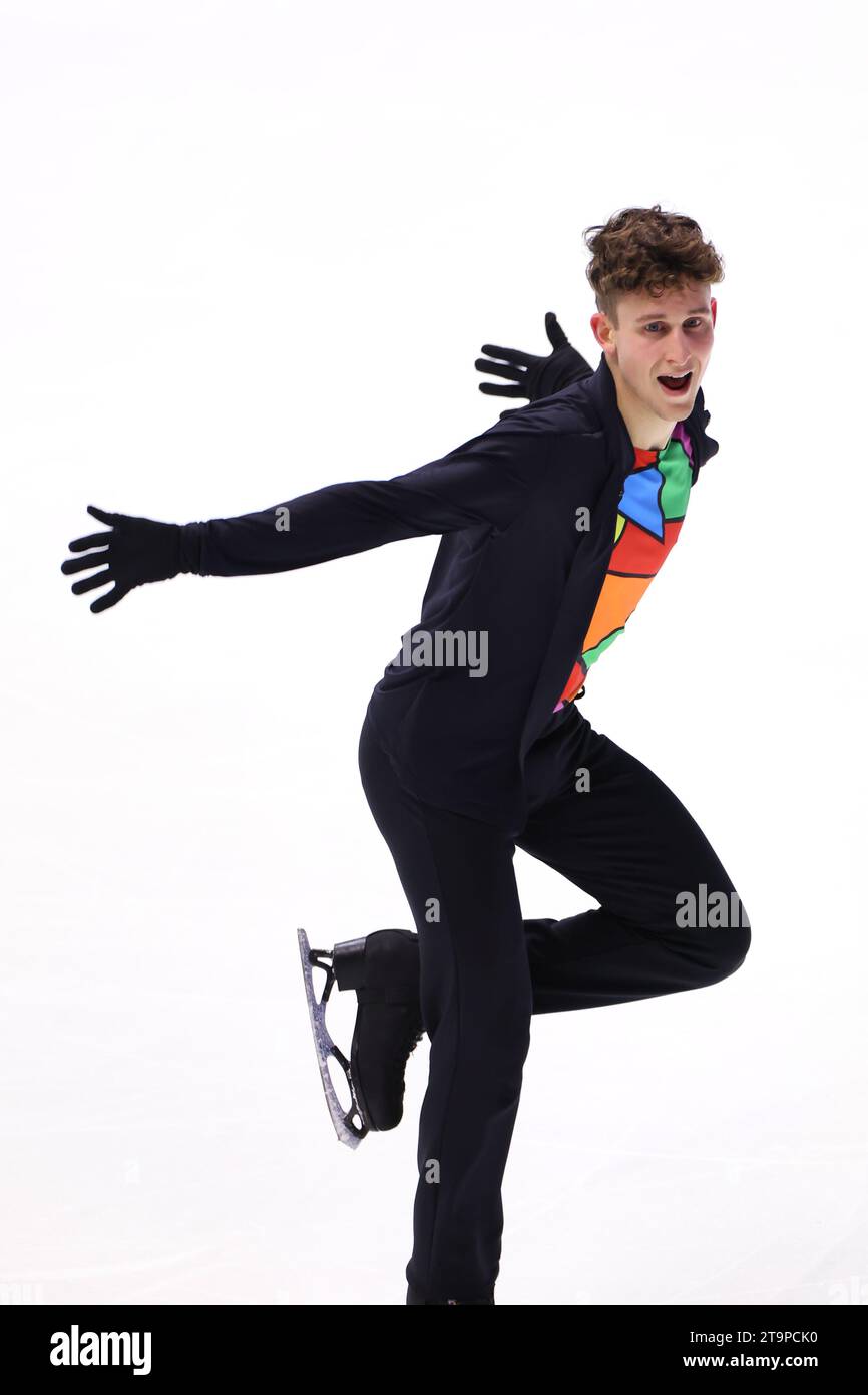 Lukas Britschgi (SUI), NOVEMBER 24 2023 Figure Skating ISU Grand