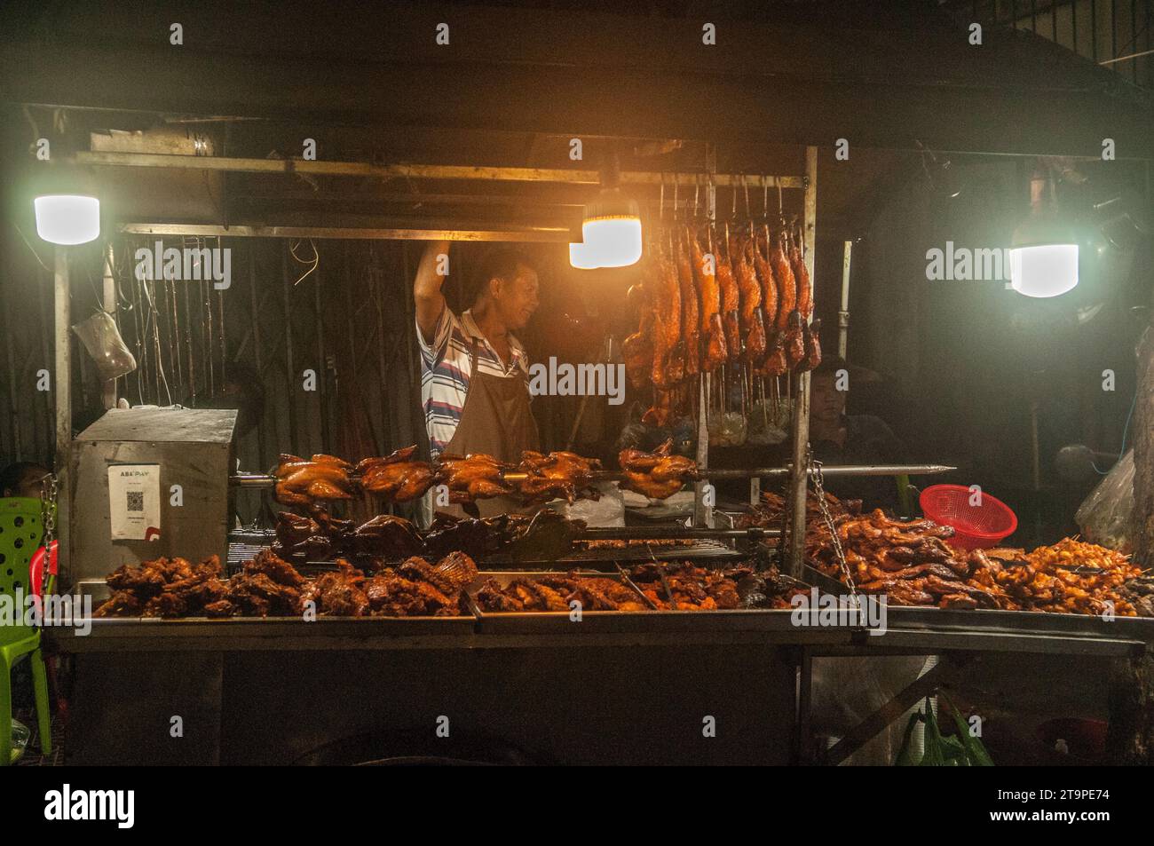 Phnom penh cambodia roasted chicken hires stock photography and images