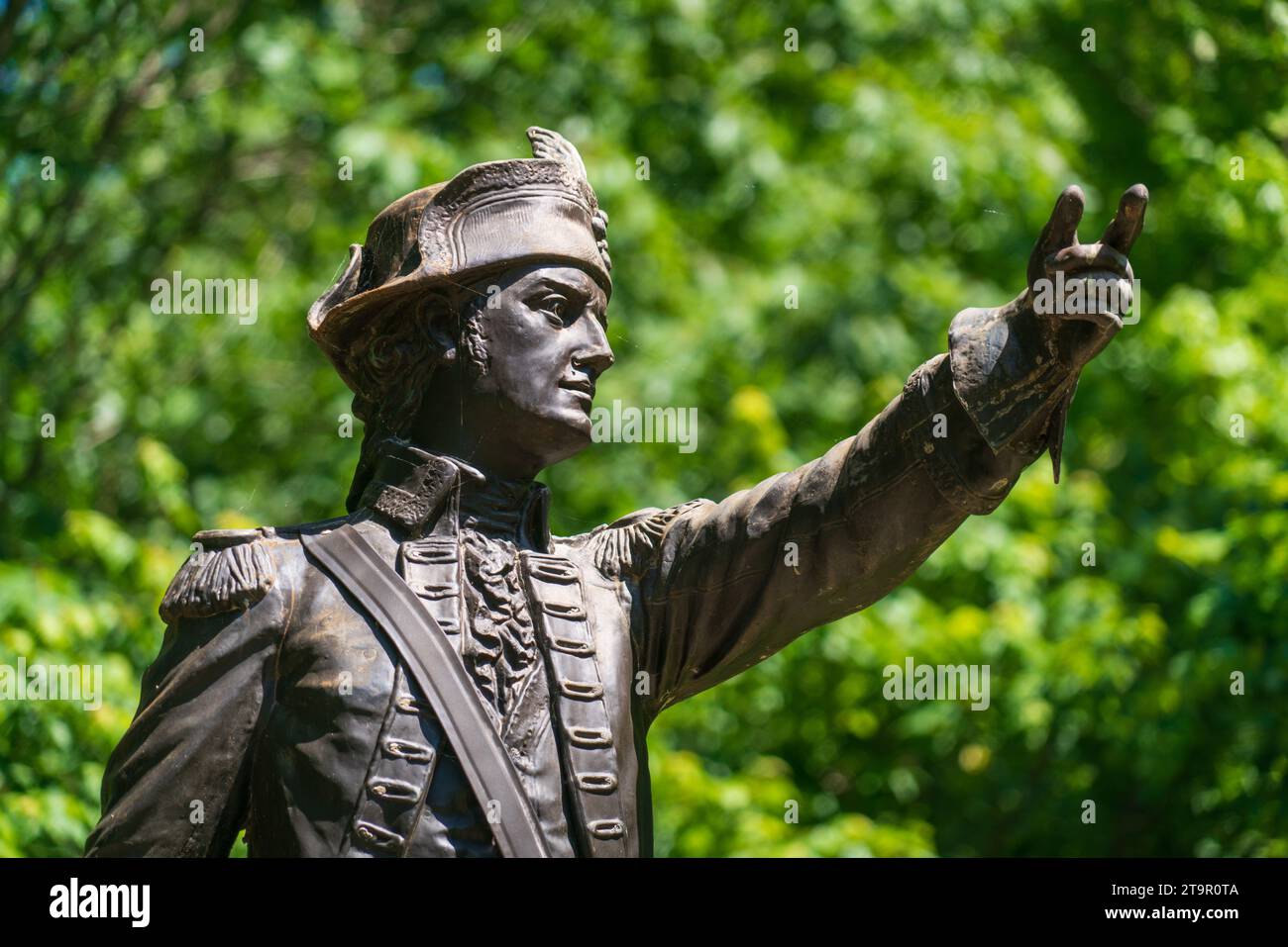 Guilford Courthouse National Military Park in North Carolina Stock