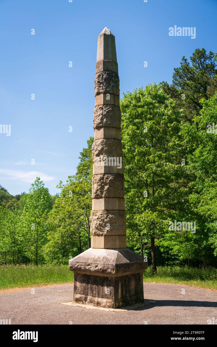 Guilford Courthouse National Military Park in North Carolina Stock