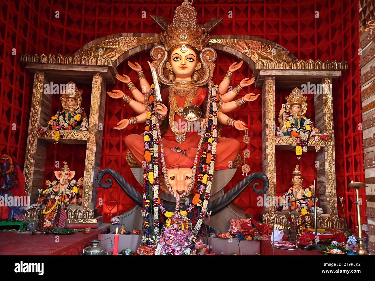 The Bengali famous festival of Durga Puja in the city of joy Kolokata ...