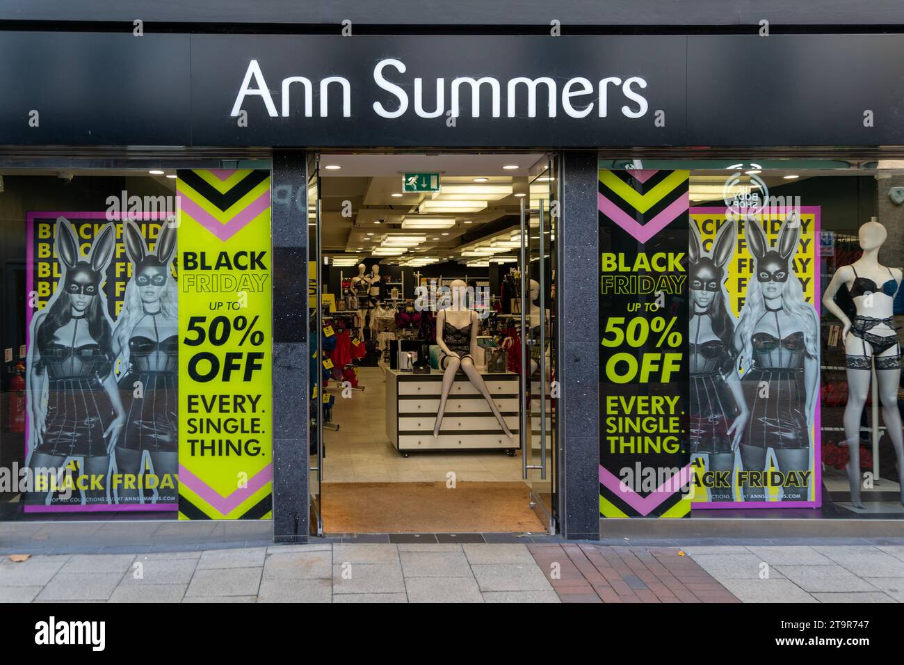 Ann Summers shop store in town centre, Ipswich, Suffolk, England, UK Stock Photo