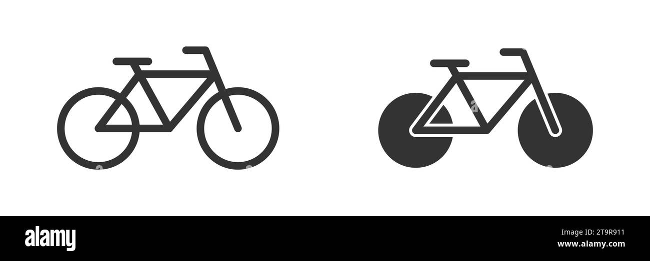 Bicycle icon. Simple design. Vector illustration Stock Vector Image ...
