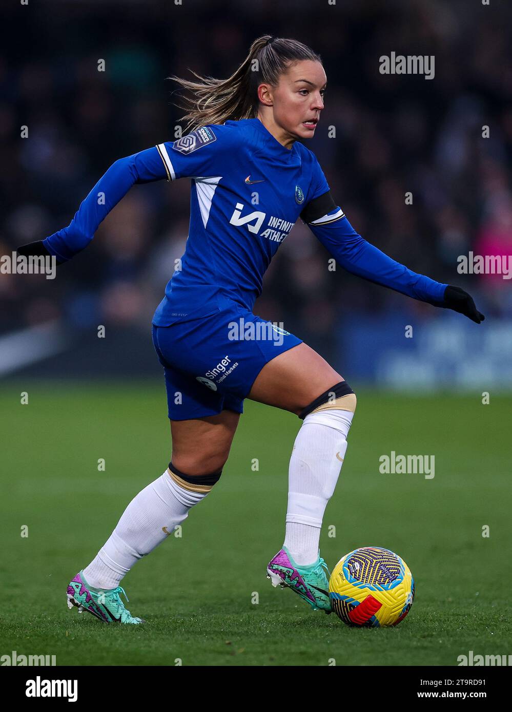 Chelsea's Johanna Rytting Kaneryd in action during the Barclays Women's ...